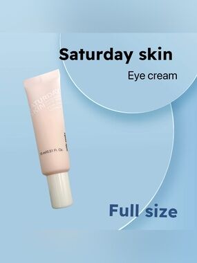 ⬇️🇰🇷🆕NWOB SATURDAY SKIN |SMALL| Wide Awake Eye Cream - Brightening & Depuffing*